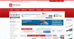 Desktop Screenshot of elektryka.org