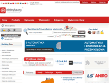Tablet Screenshot of elektryka.org